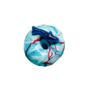 Shark Iced Glaze Donut